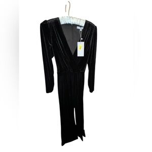 antonio melani jumpsuit black Velvet size 0